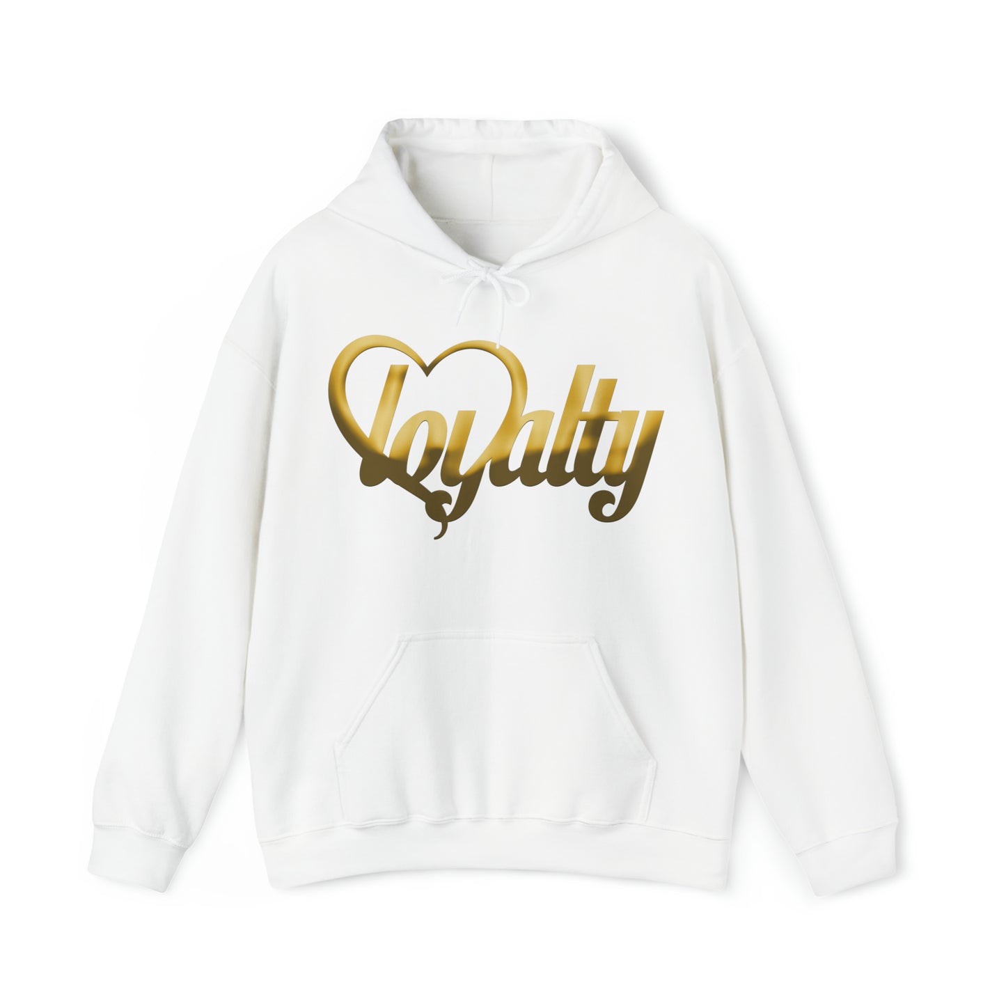 Sudadera con capucha unisex Heavy Blend™ - Corazón dorado de lealtad