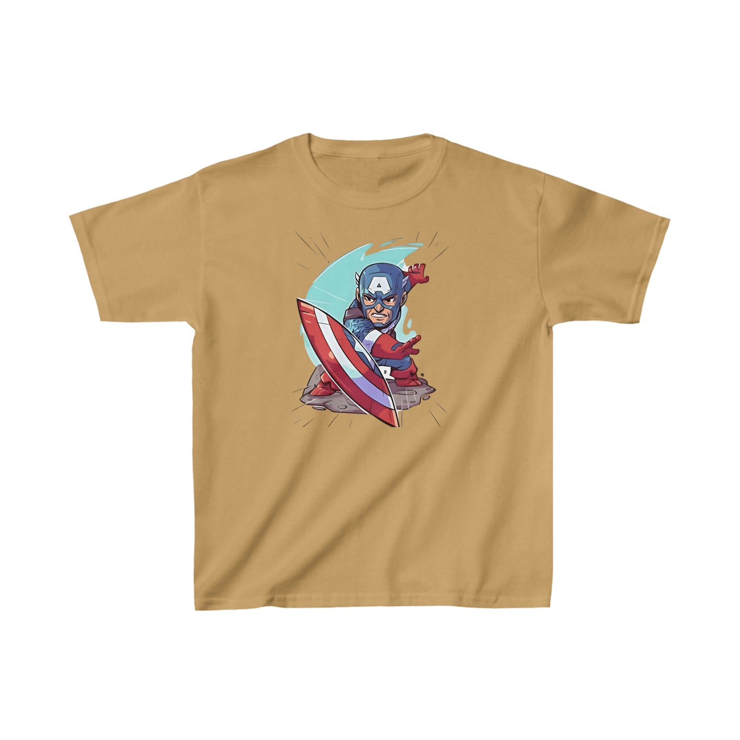 Camiseta para niños Heavy Cotton™ - Capitán América
