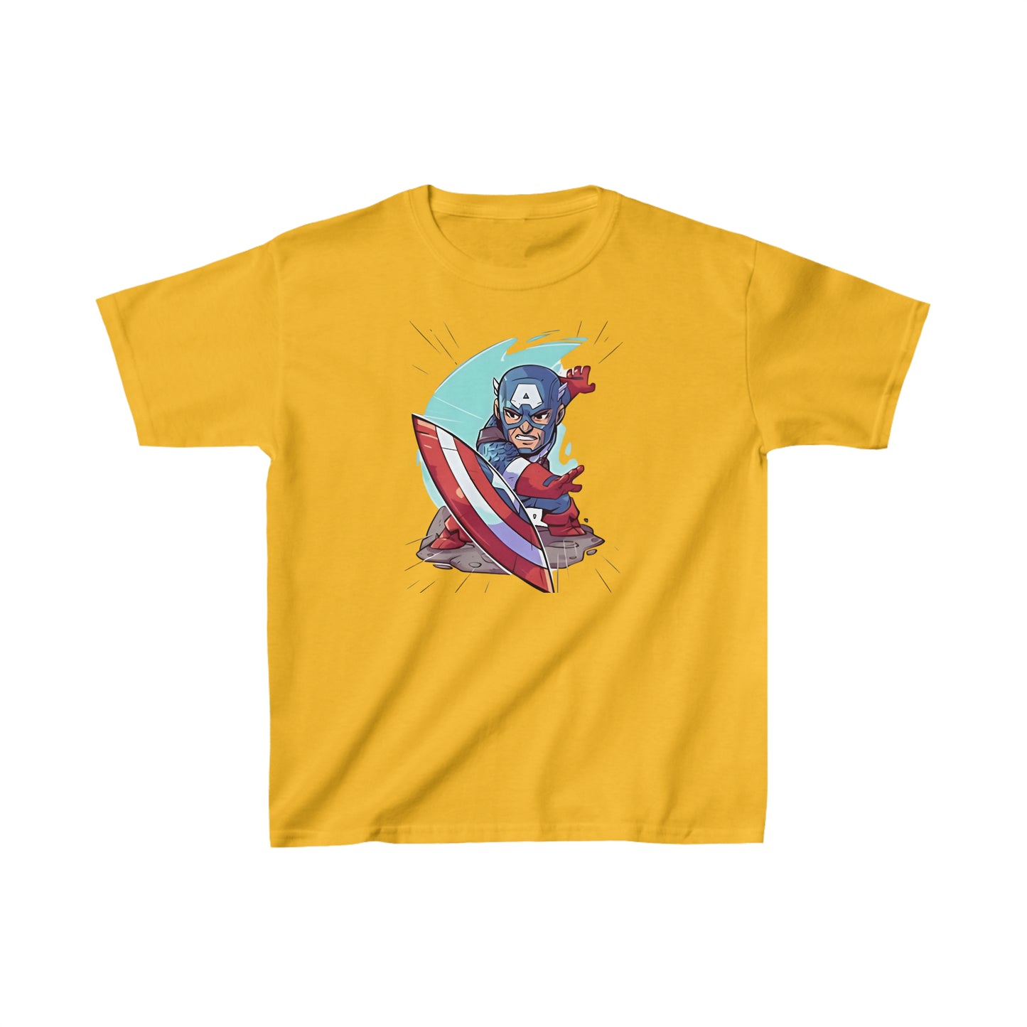 Camiseta para niños Heavy Cotton™ - Capitán América