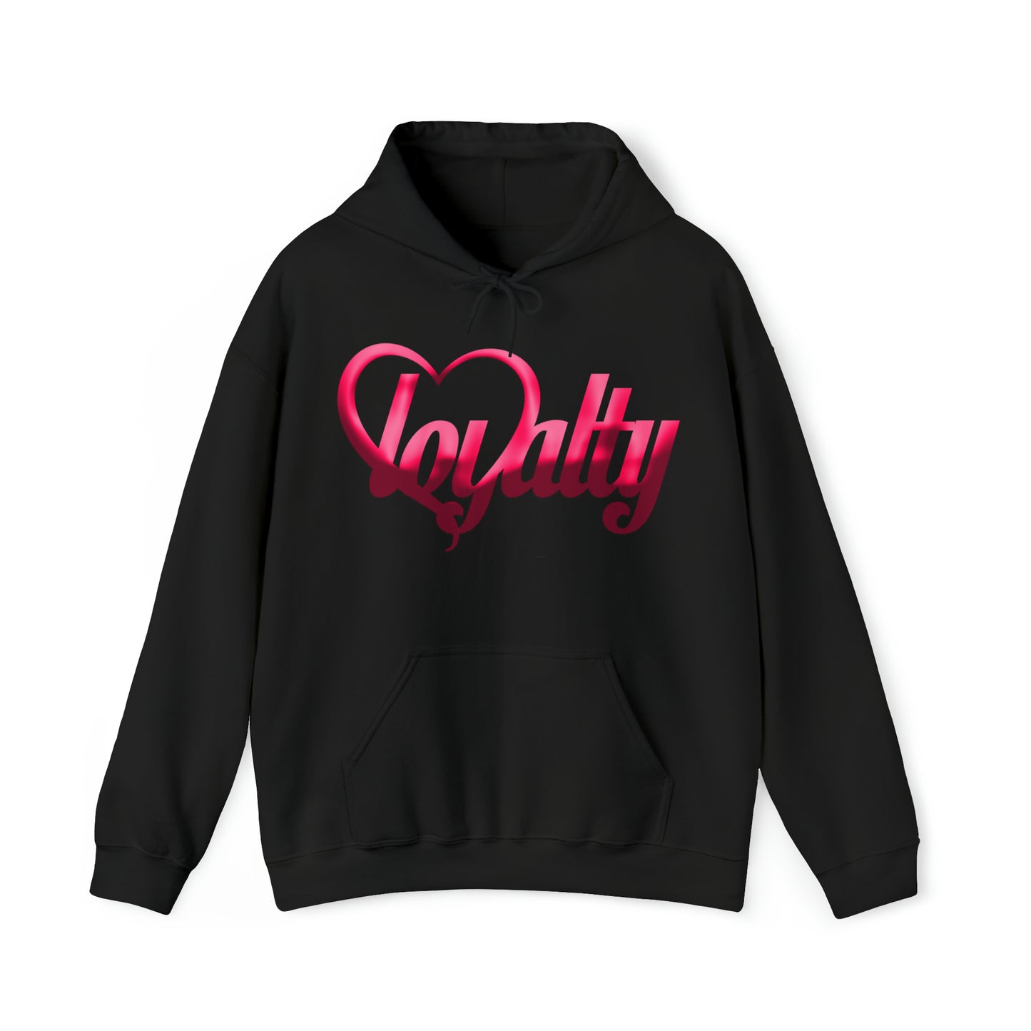 Unisex Heavy Blend™ Hooded Sweatshirt - Pink Heart Of Loyalty