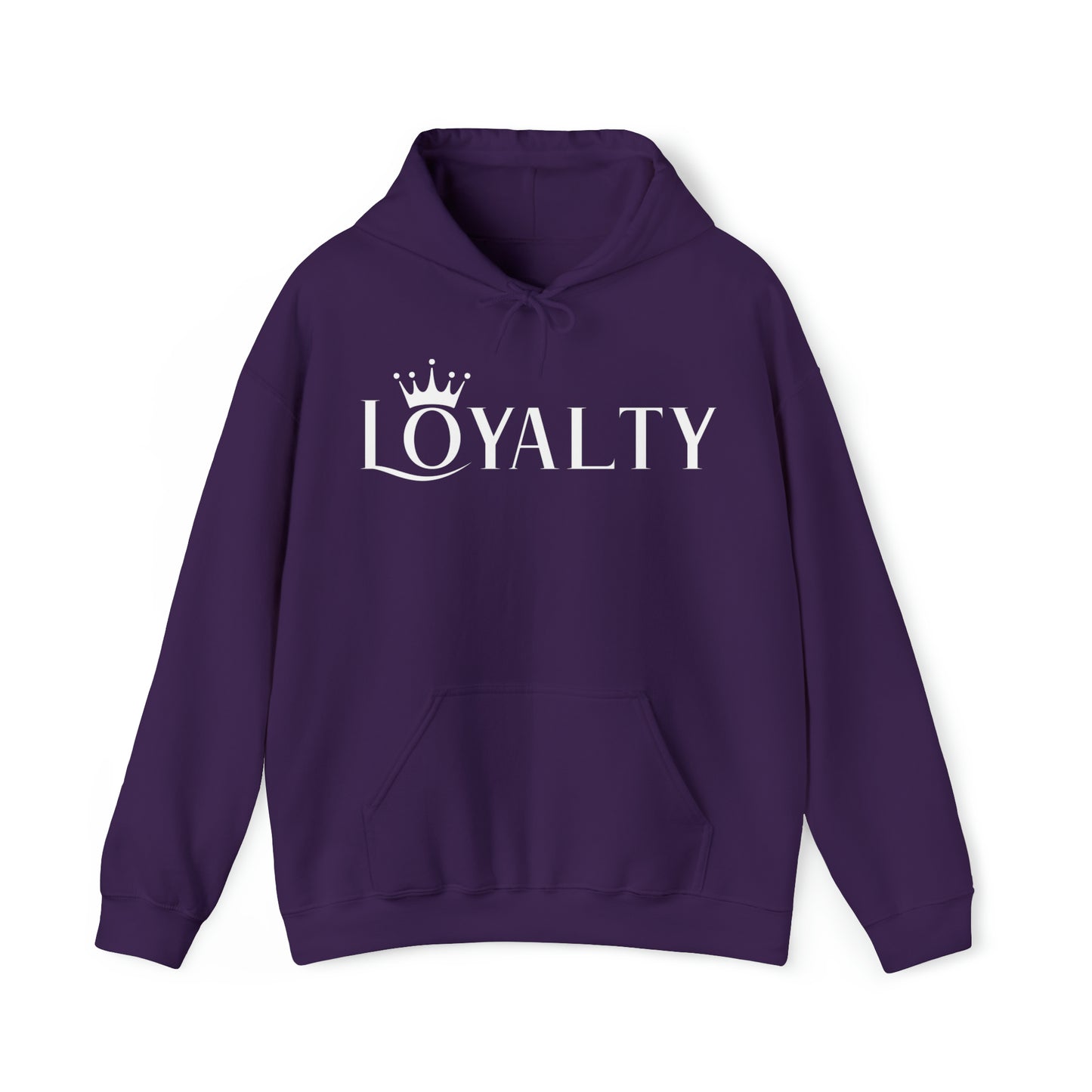 Unisex Heavy Blend™ Hooded Sweatshirt - White Loyalty Reigns
