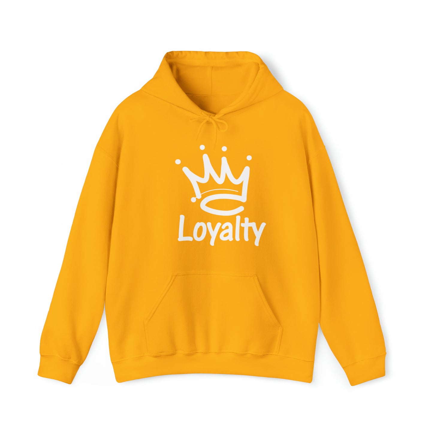 Sudadera con capucha unisex Heavy Blend™ - Corona blanca de lealtad