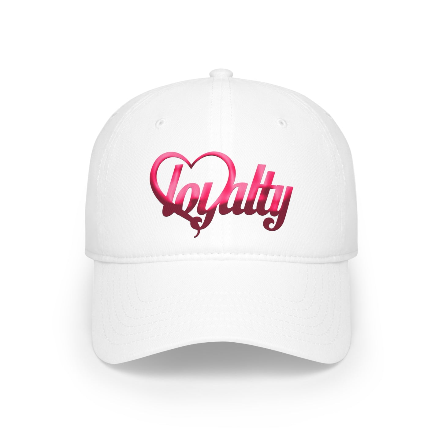 Gorra de béisbol de perfil bajo - Pink Heart Of Loyalty