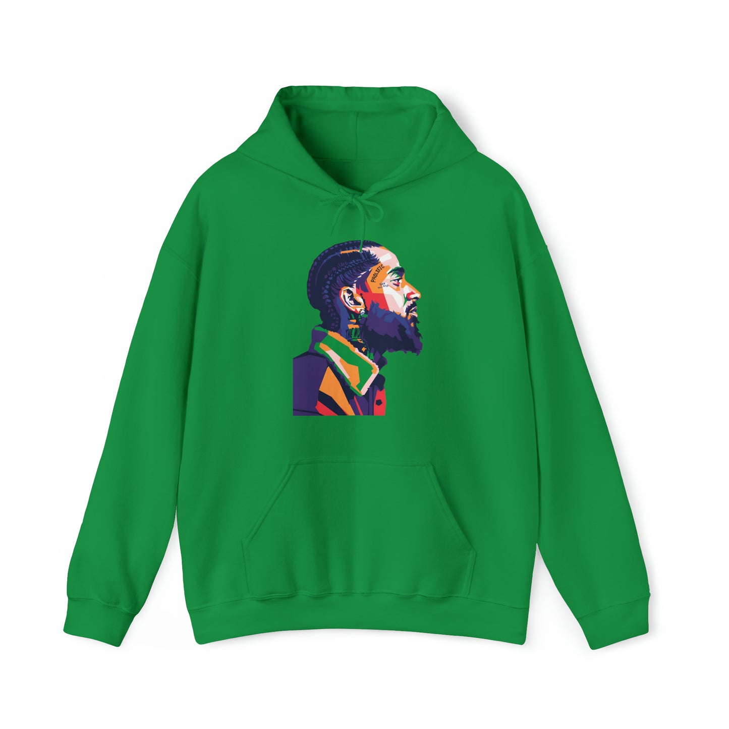 Sudadera con capucha unisex Heavy Blend™ - Nipsey Hussle Pop Art