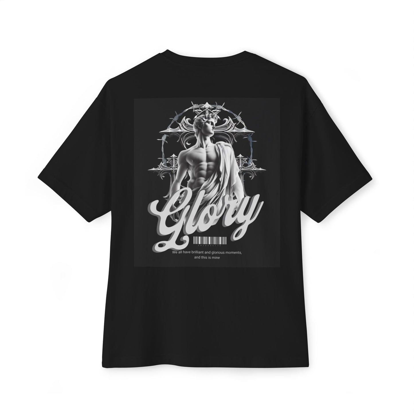 Glory Graphic Oversized Tee - Casual Unisex Shirt, Art Print T-Shirt, Comfortable and Stylish