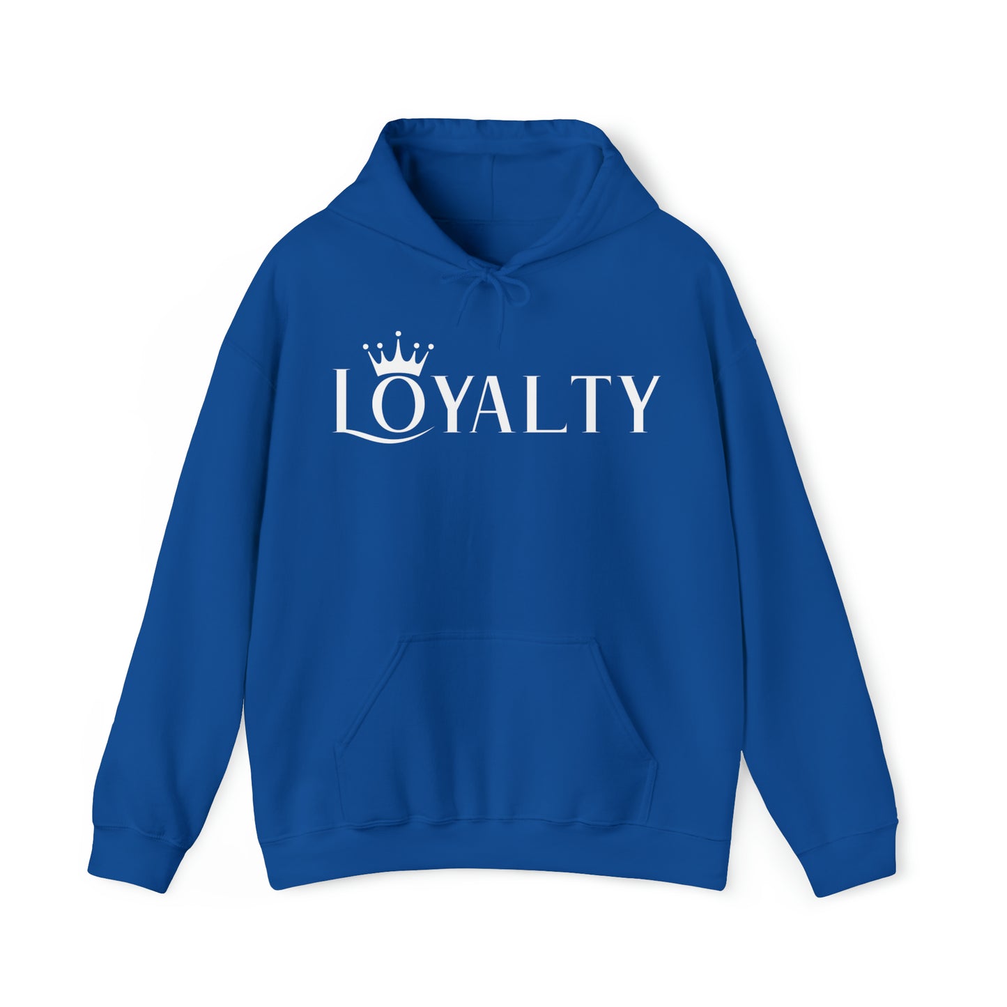 Unisex Heavy Blend™ Hooded Sweatshirt - White Loyalty Reigns