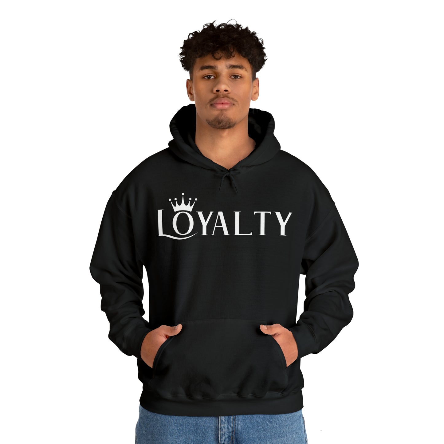 Unisex Heavy Blend™ Hooded Sweatshirt - White Loyalty Reigns