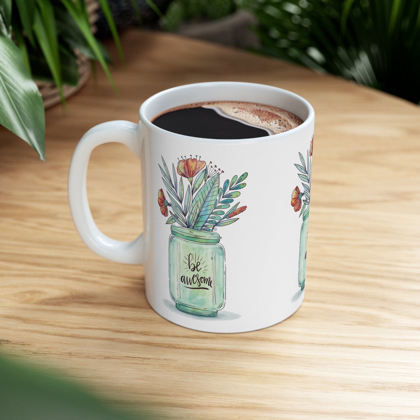 Taza de Cerámica 11oz - Be Awesome