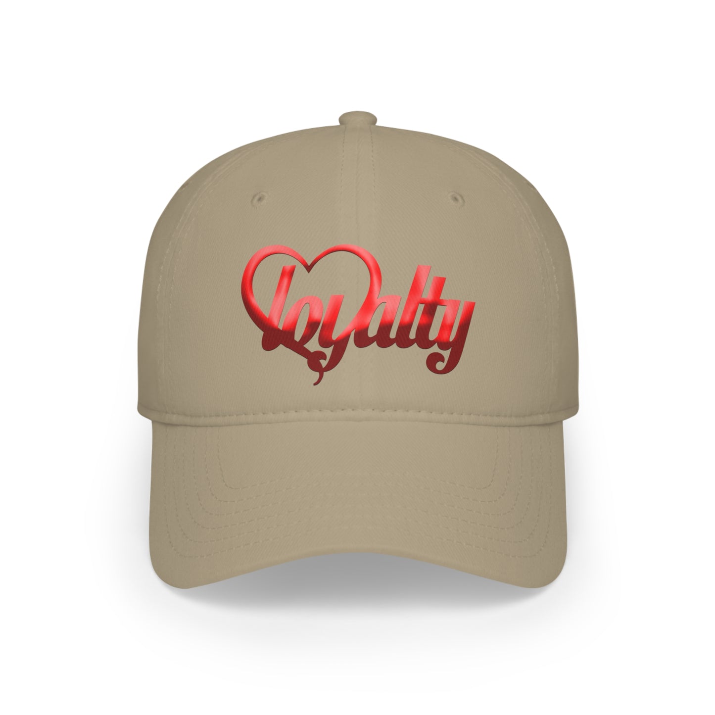 Gorra de béisbol de perfil bajo - Red Heart Of Loyalty