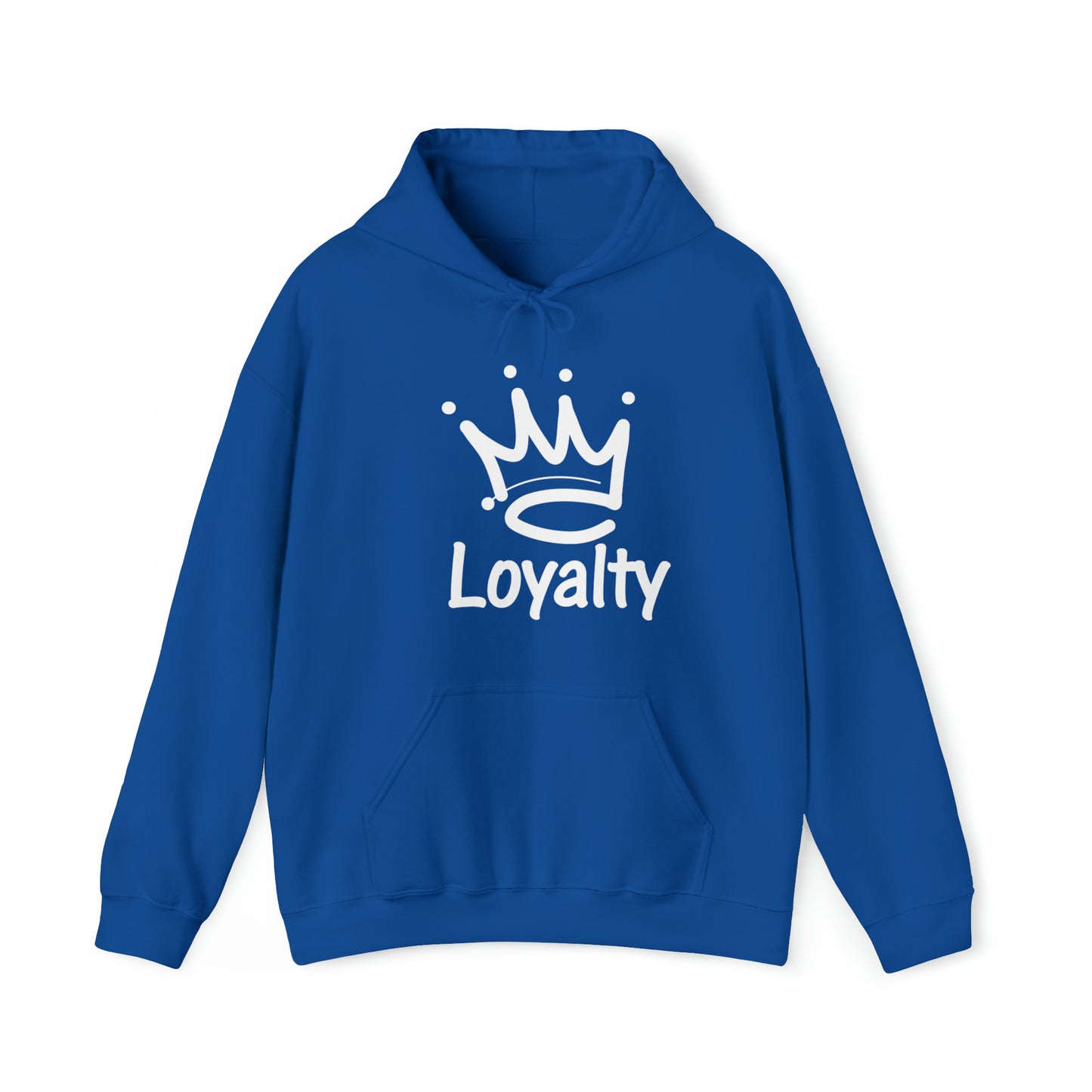 Sudadera con capucha unisex Heavy Blend™ - Corona blanca de lealtad