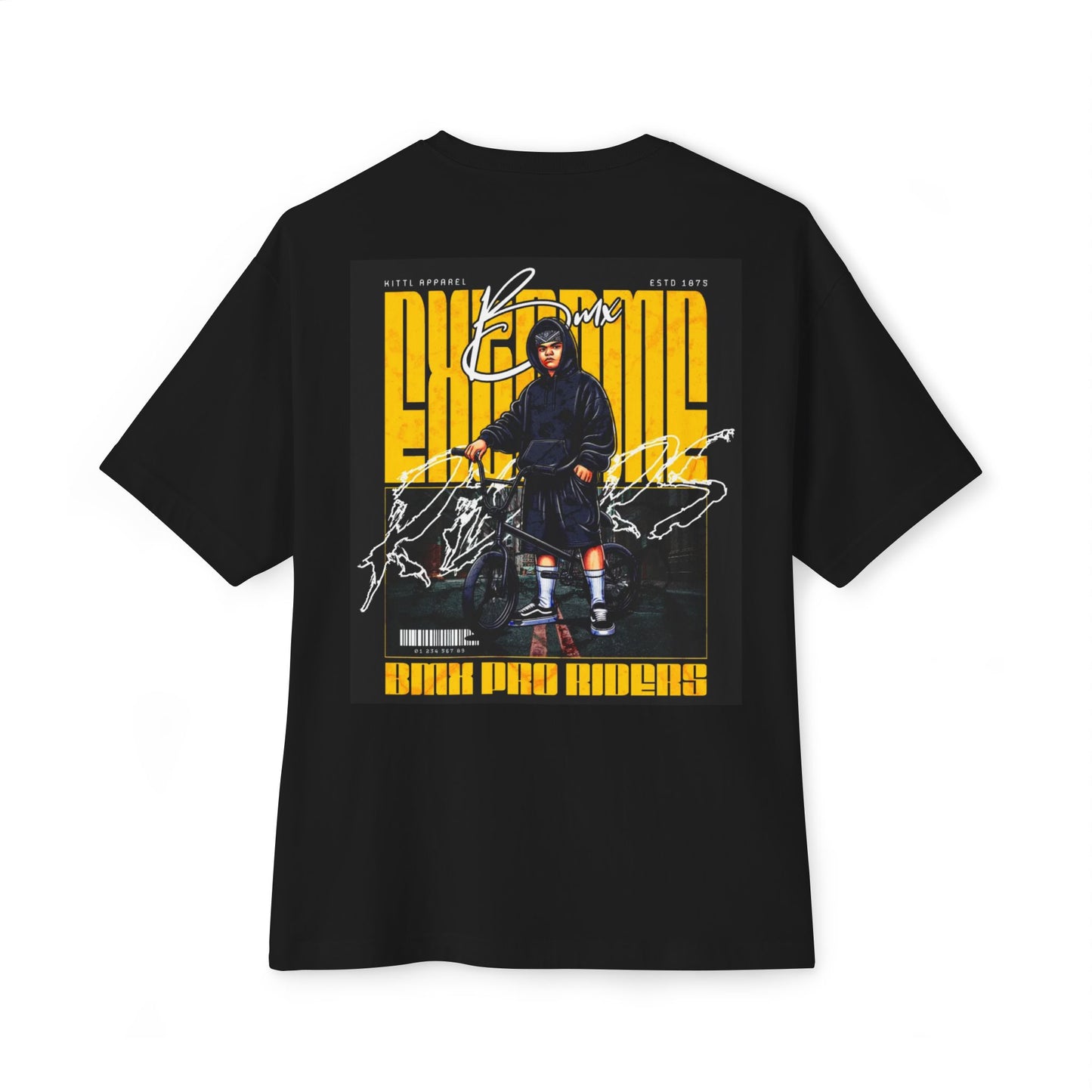 BMX Pro Riders - Casual Unisex T-Shirt, Graphic Oversized Tee for Everyday Style