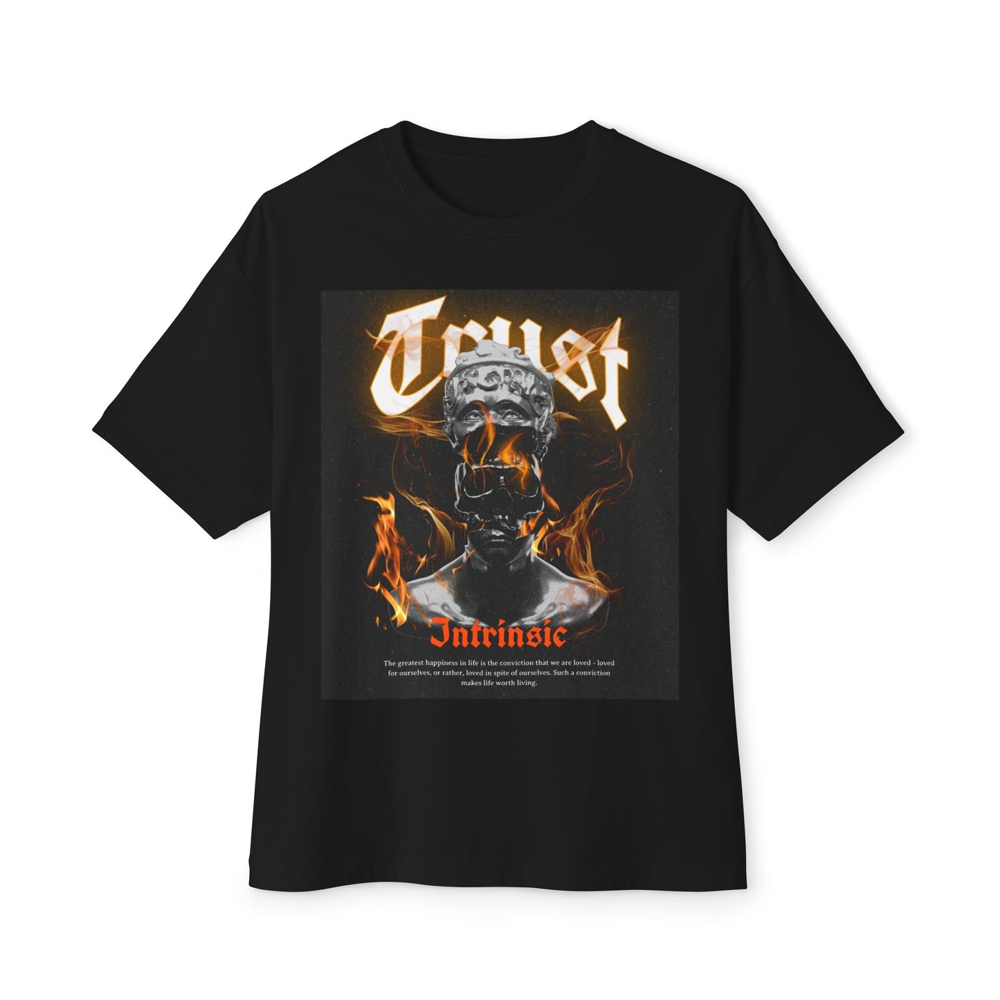 Edgy Graphic Tee for Trendsetters, Casual Streetwear, Oversized Fashion