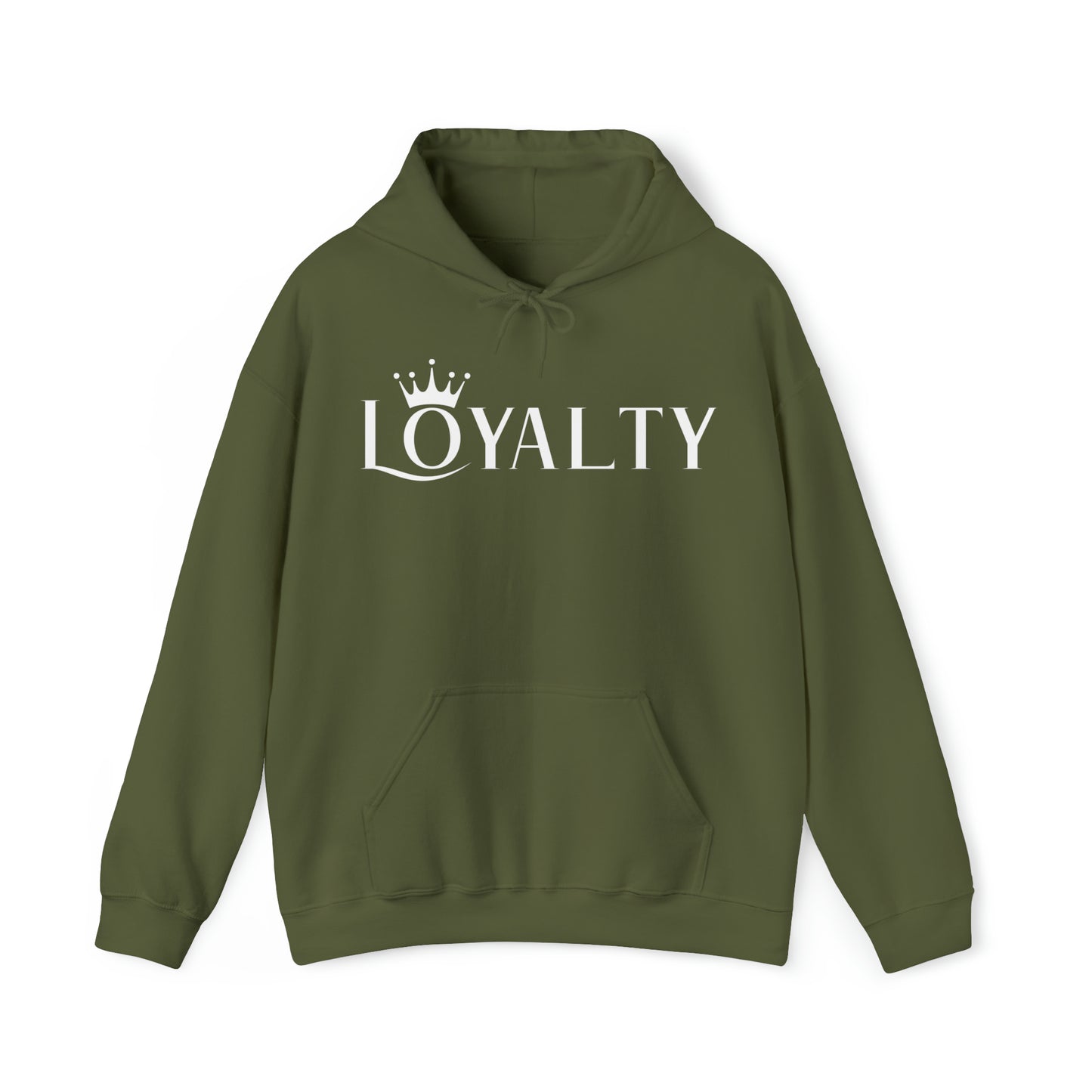 Unisex Heavy Blend™ Hooded Sweatshirt - White Loyalty Reigns