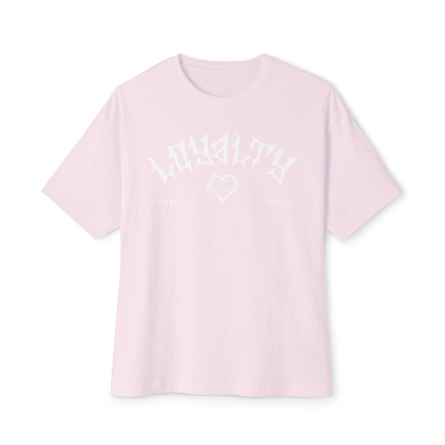 'Loyalty' Unisex Oversized Boxy Tee - Casual Streetwear, Gifts for Friends, Trendy Lifestyle, Relaxed Fit, Everyday Wear