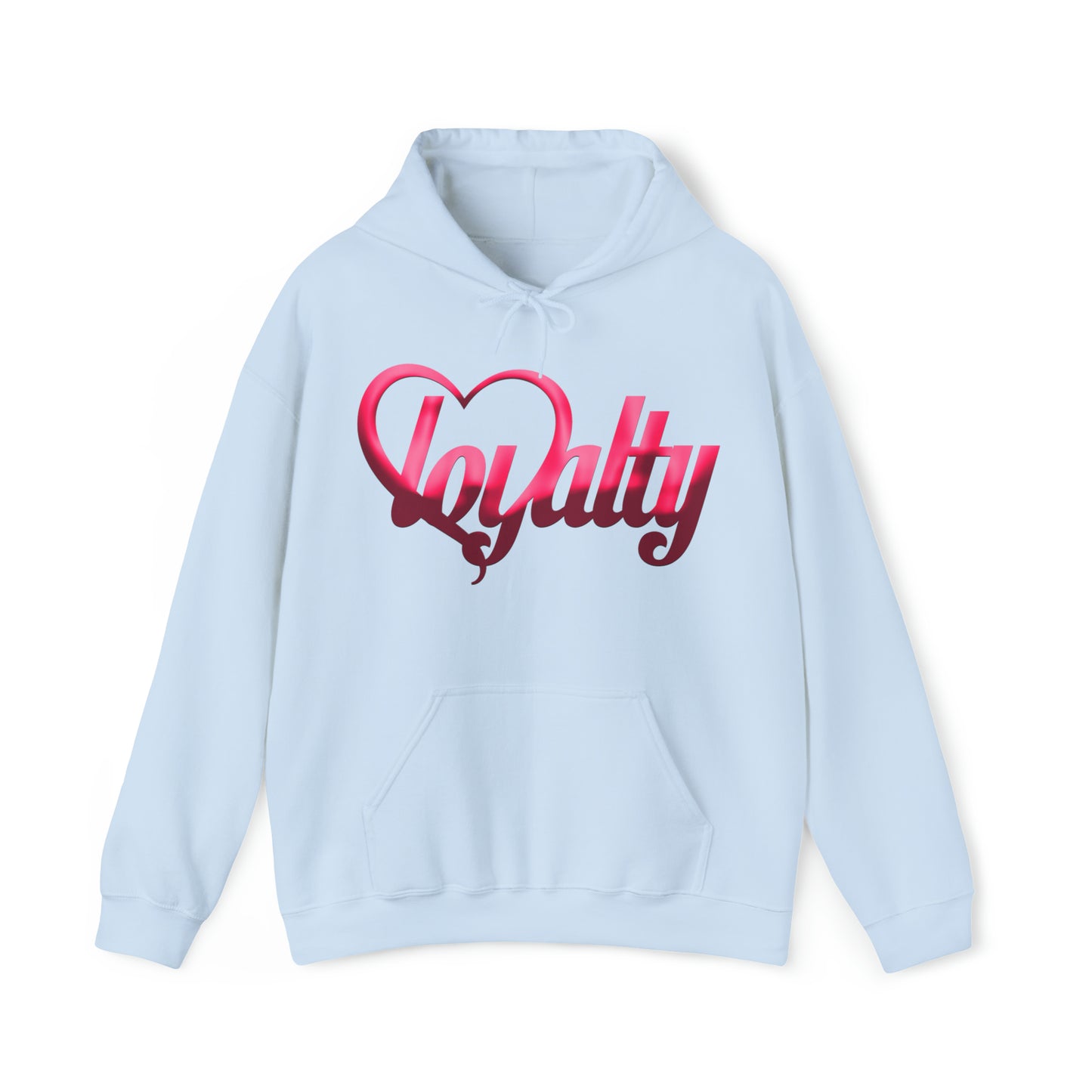 Unisex Heavy Blend™ Hooded Sweatshirt - Pink Heart Of Loyalty