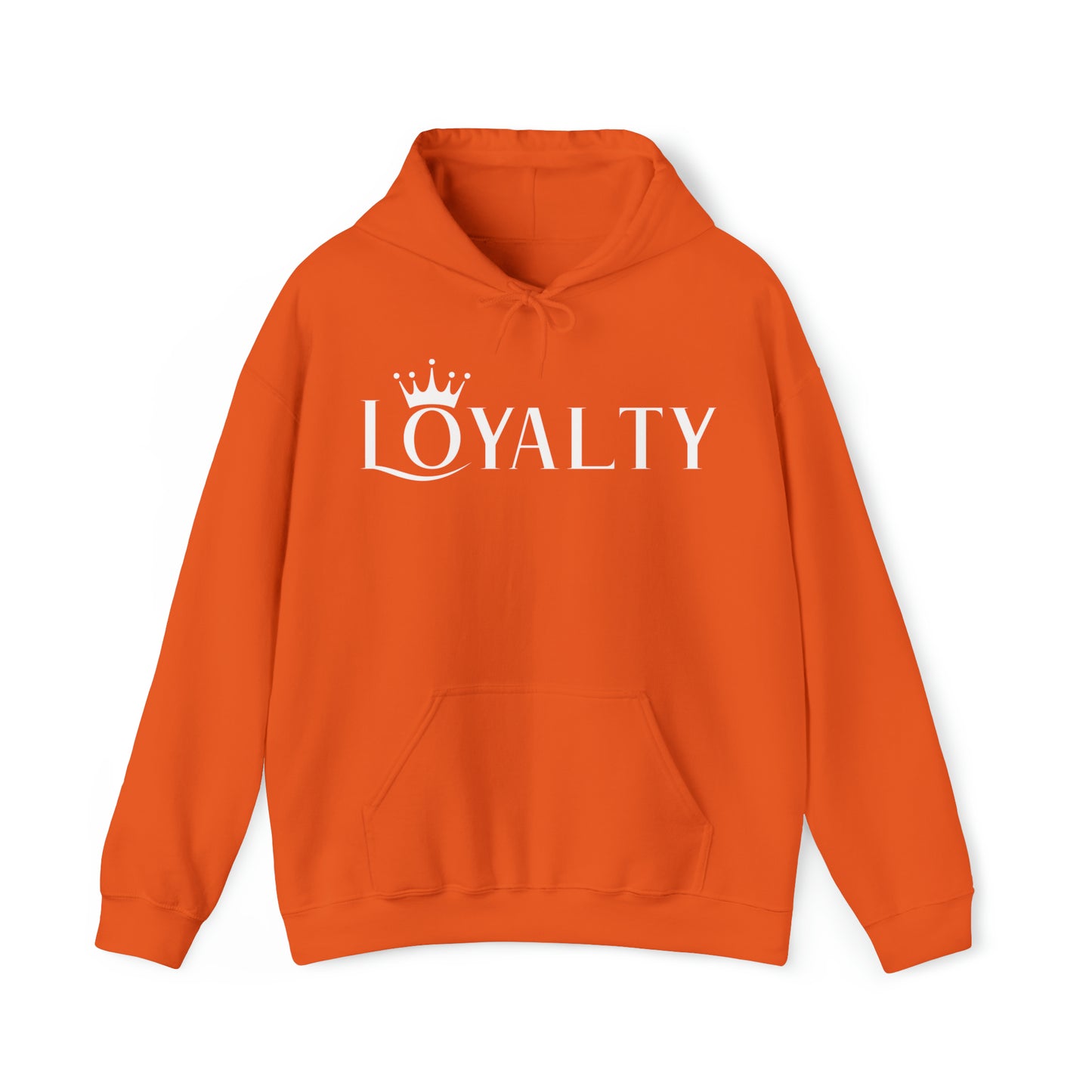 Unisex Heavy Blend™ Hooded Sweatshirt - White Loyalty Reigns