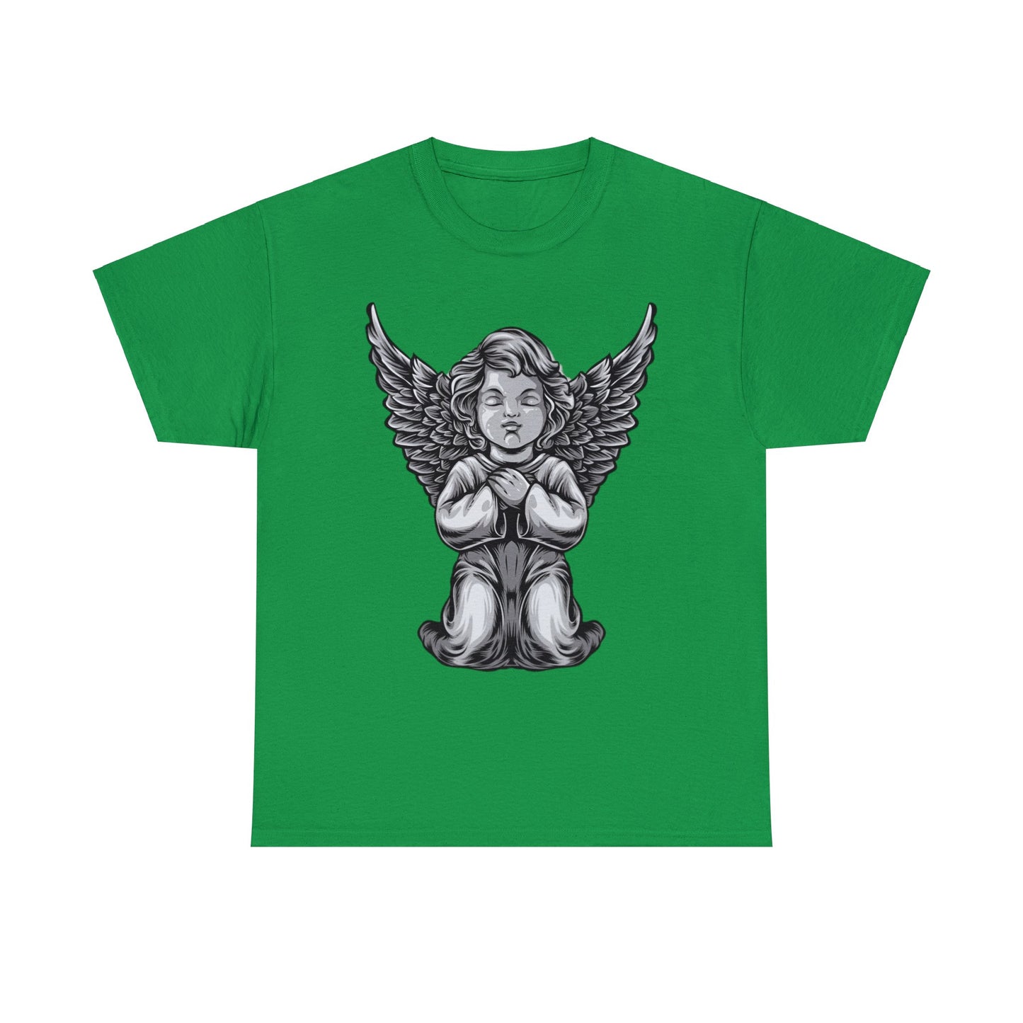 Camiseta unisex de algodón pesado - Estatua del ángel bebé