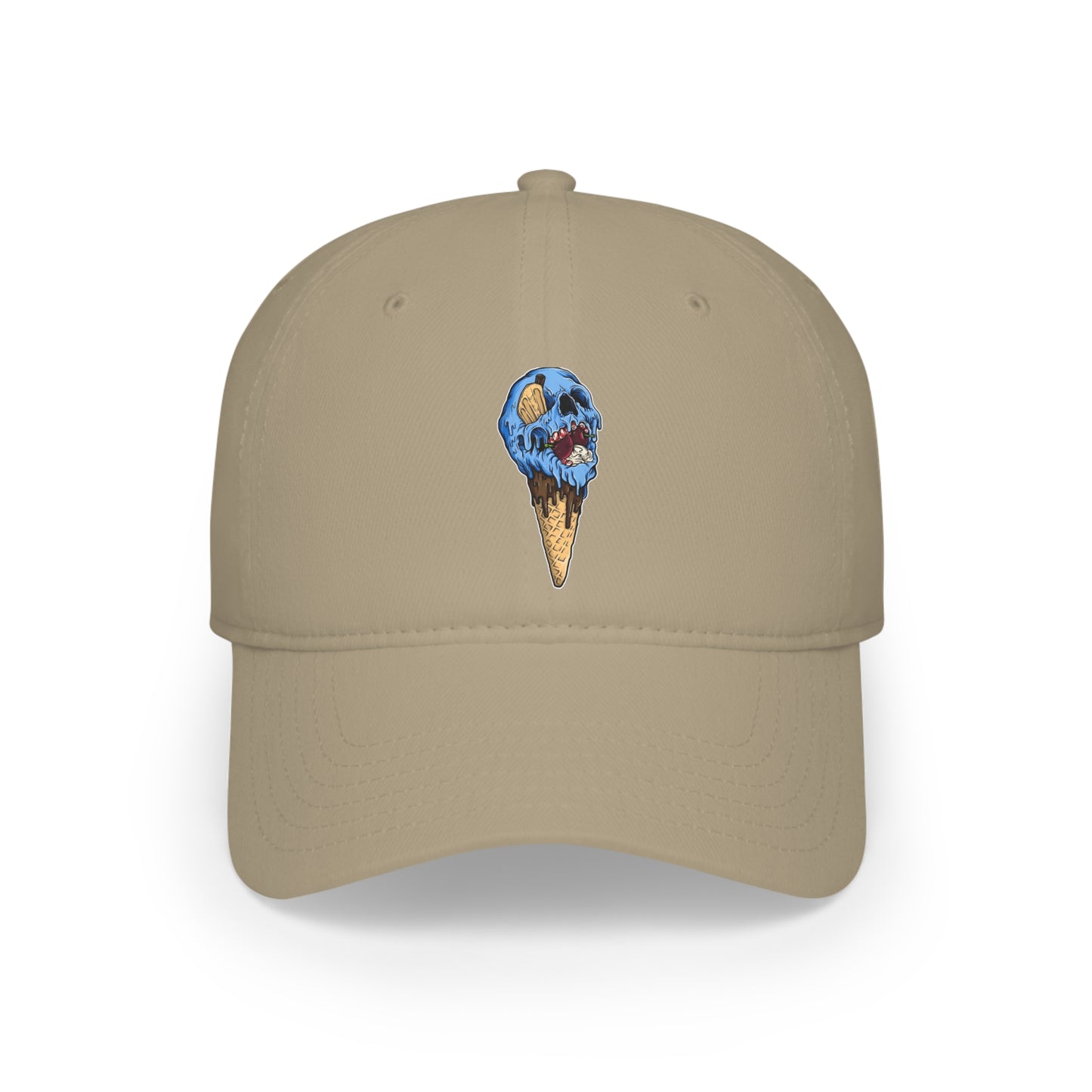 Gorra de béisbol de perfil bajo - Helado Zombie