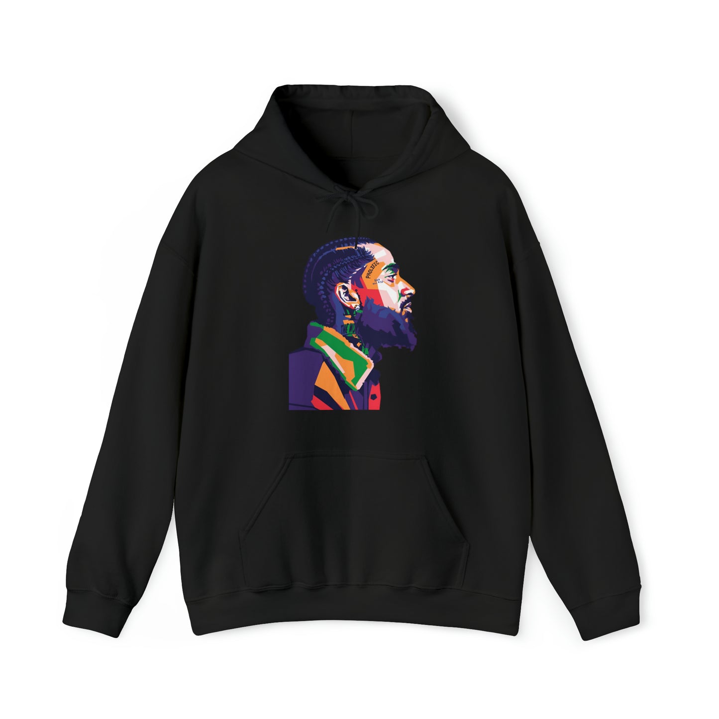 Sudadera con capucha unisex Heavy Blend™ - Nipsey Hussle Pop Art