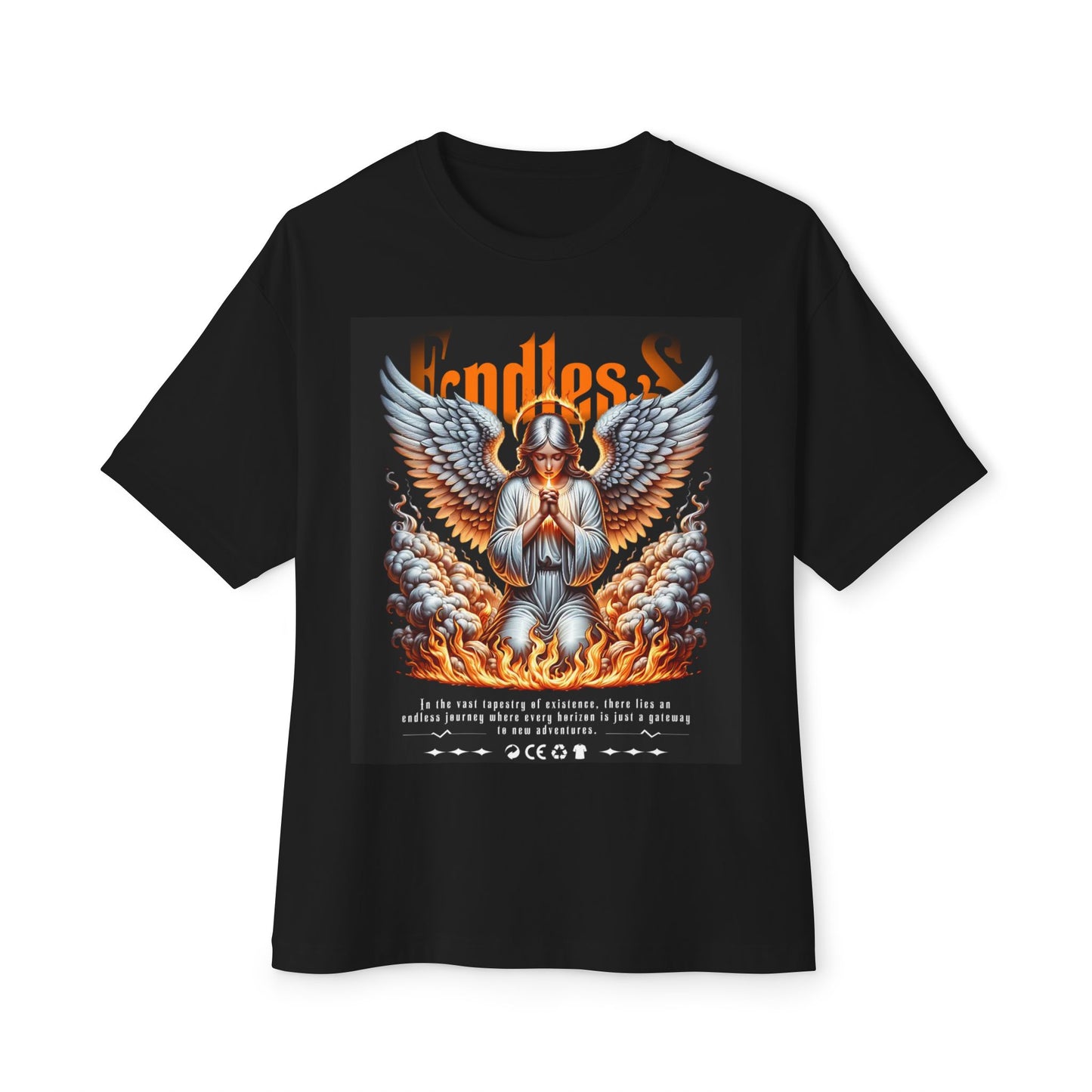 Endless Journey - Unisex Oversized Tee, Graphic T-Shirt for Bold Souls