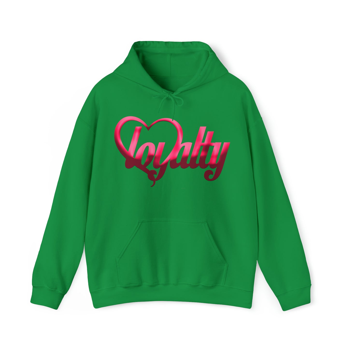 Unisex Heavy Blend™ Hooded Sweatshirt - Pink Heart Of Loyalty
