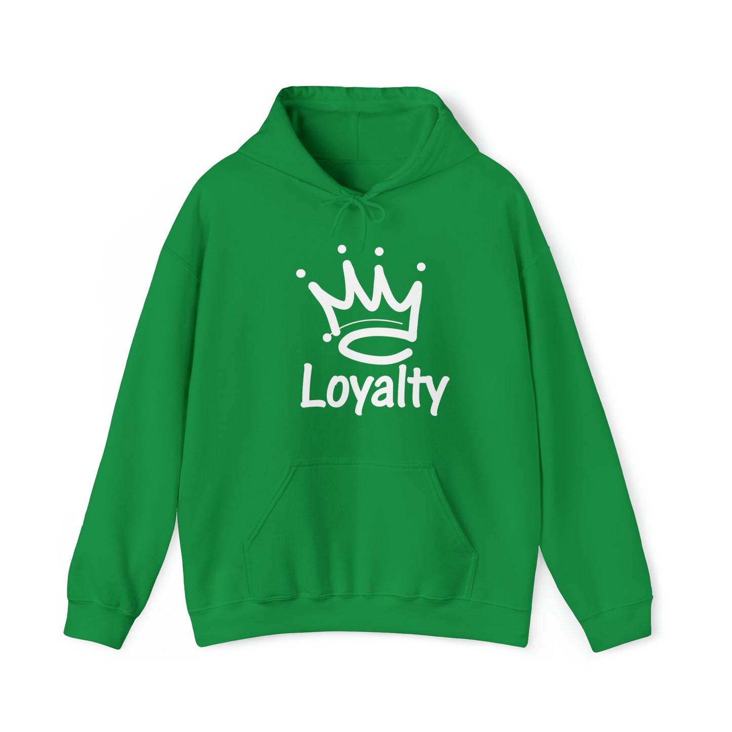 Sudadera con capucha unisex Heavy Blend™ - Corona blanca de lealtad