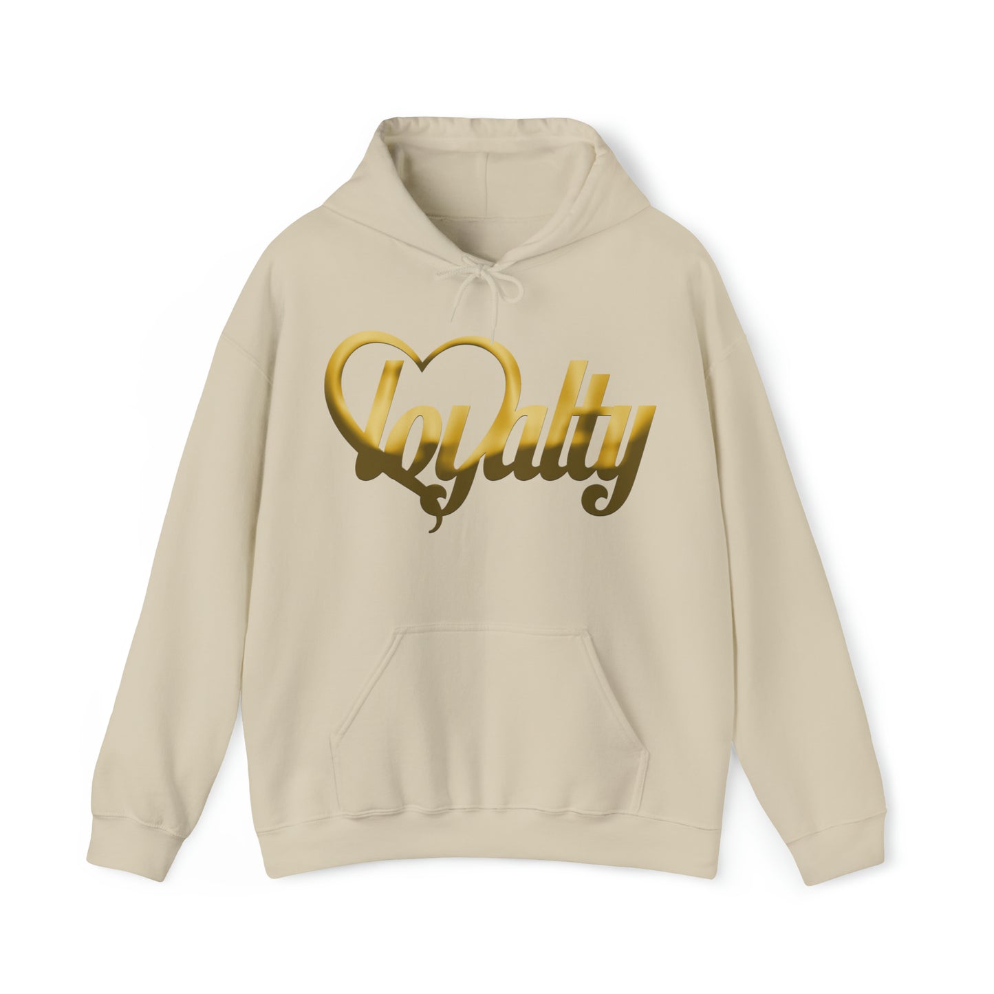 Sudadera con capucha unisex Heavy Blend™ - Corazón dorado de lealtad