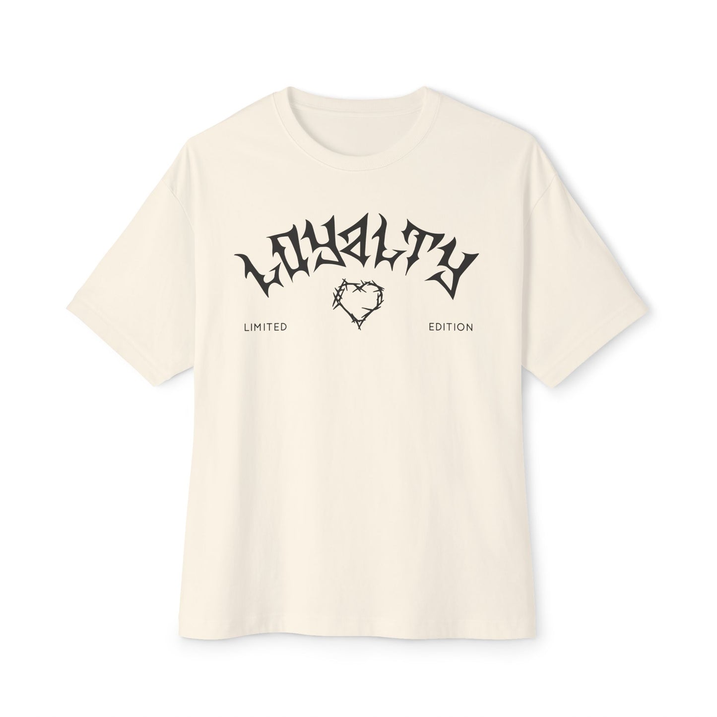 Loyalty Graphic Tee, Relaxed Oversized T-Shirt, Casual Streetwear, Gifts for Friends, Limited Edition Apparel