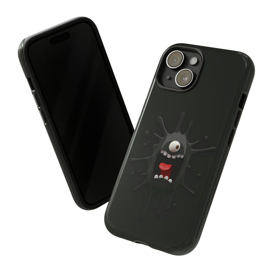 Estuches resistentes Apple iPhone - Esfera negra para Apple Watch
