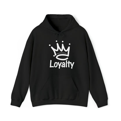 Sudadera con capucha unisex Heavy Blend™ - Corona blanca de lealtad