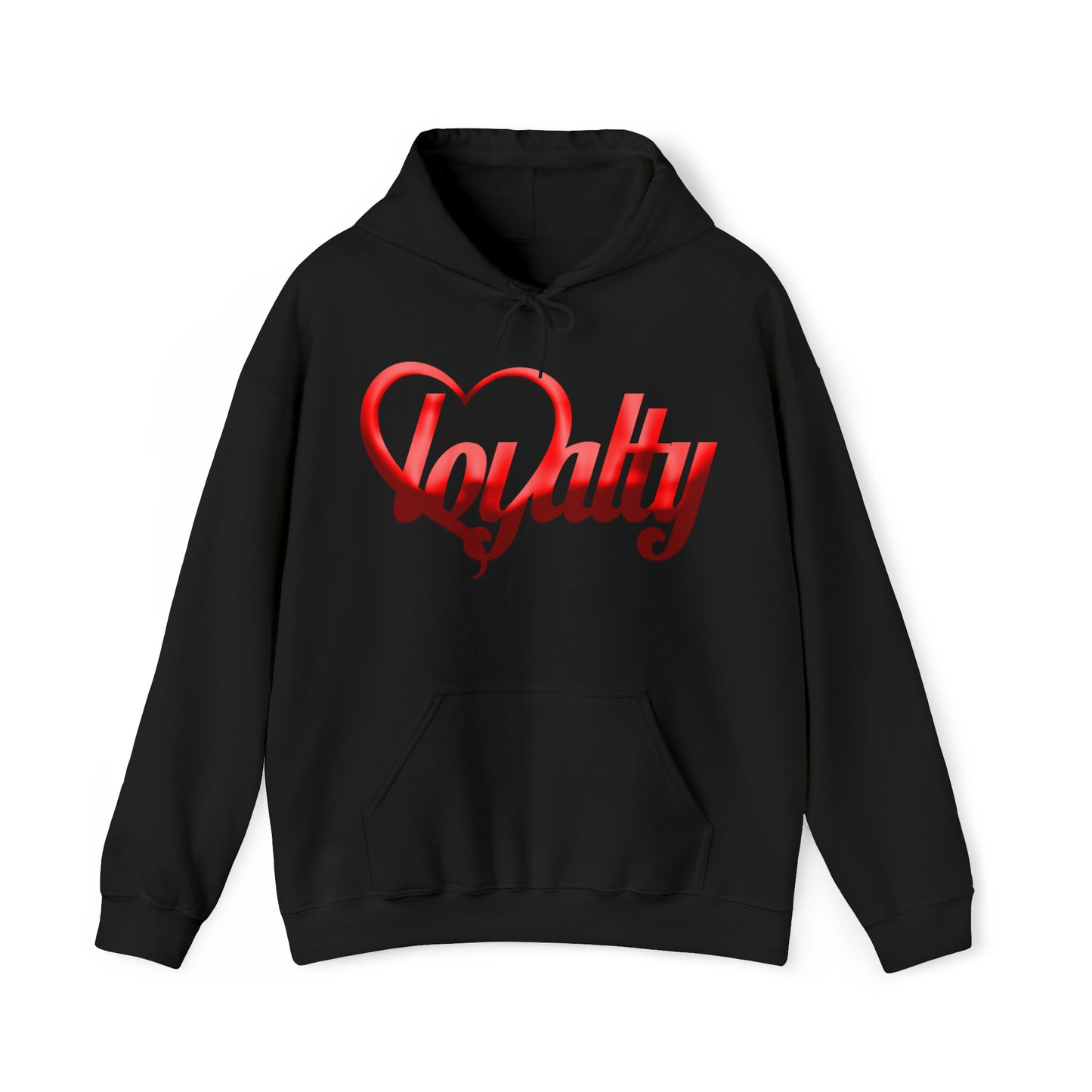 Sudadera con capucha unisex Heavy Blend™ - Corazón rojo de lealtad