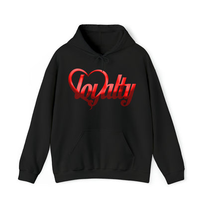 Sudadera con capucha unisex Heavy Blend™ - Corazón rojo de lealtad