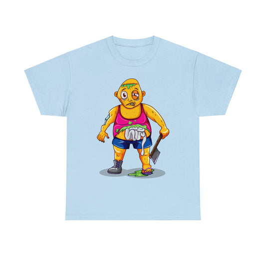 Camiseta unisex de algodón pesado - Hombre Zombie