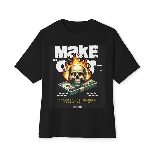 Make It Bold Oversized Tee - Graphic Shirt, Casual Streetwear Summer Outfit