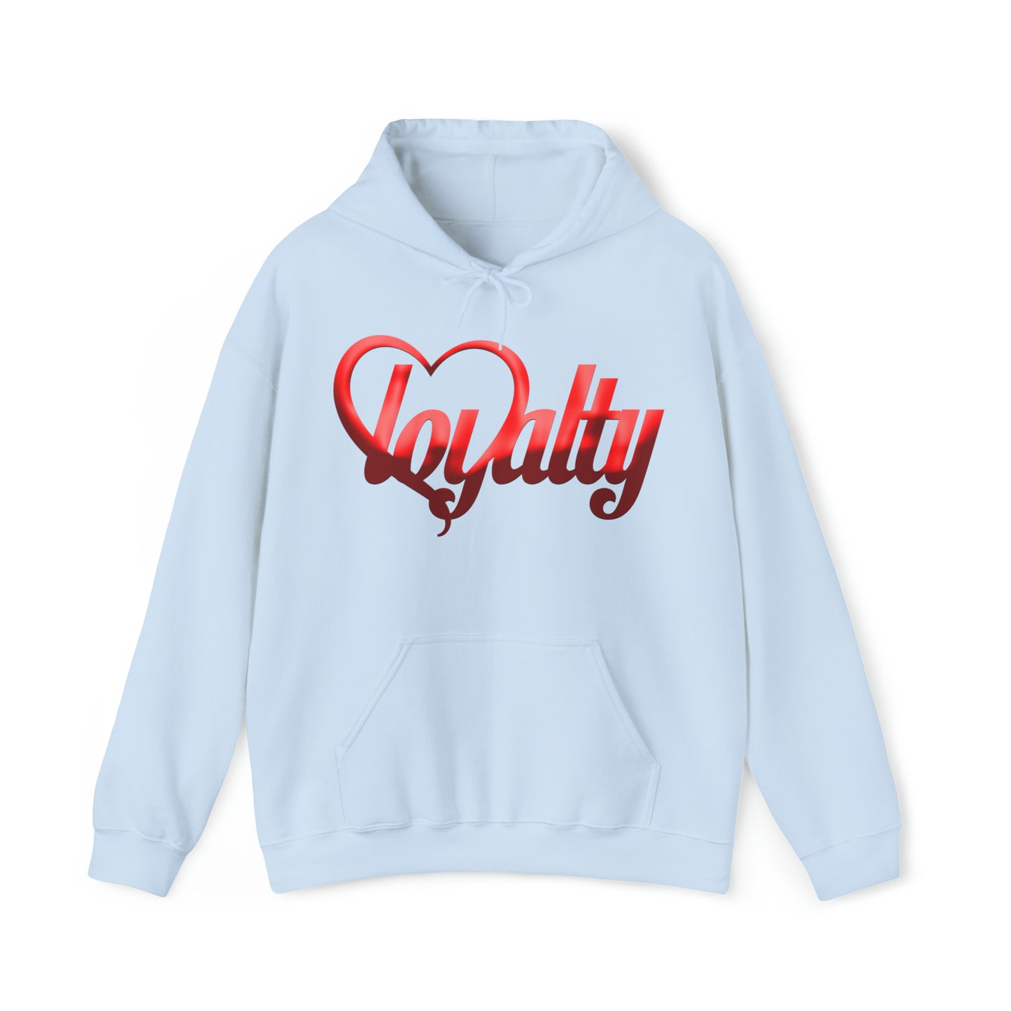 Sudadera con capucha unisex Heavy Blend™ - Corazón rojo de lealtad