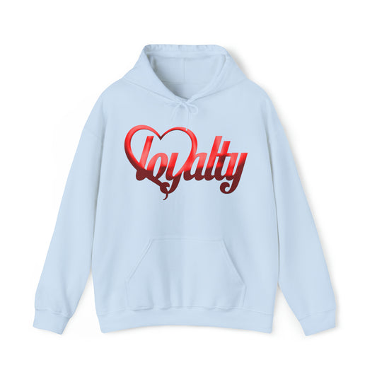 Unisex Heavy Blend™ Hooded Sweatshirt - Red Heart Of Loyalty