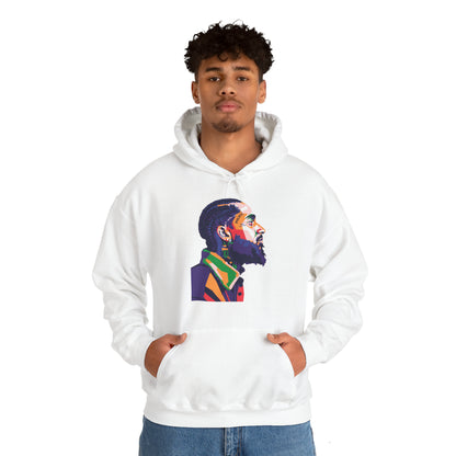 Sudadera con capucha unisex Heavy Blend™ - Nipsey Hussle Pop Art