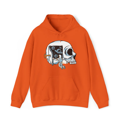 Sudadera con capucha unisex Heavy Blend™ - Los astronautas piensan en abrir las puertas del universo