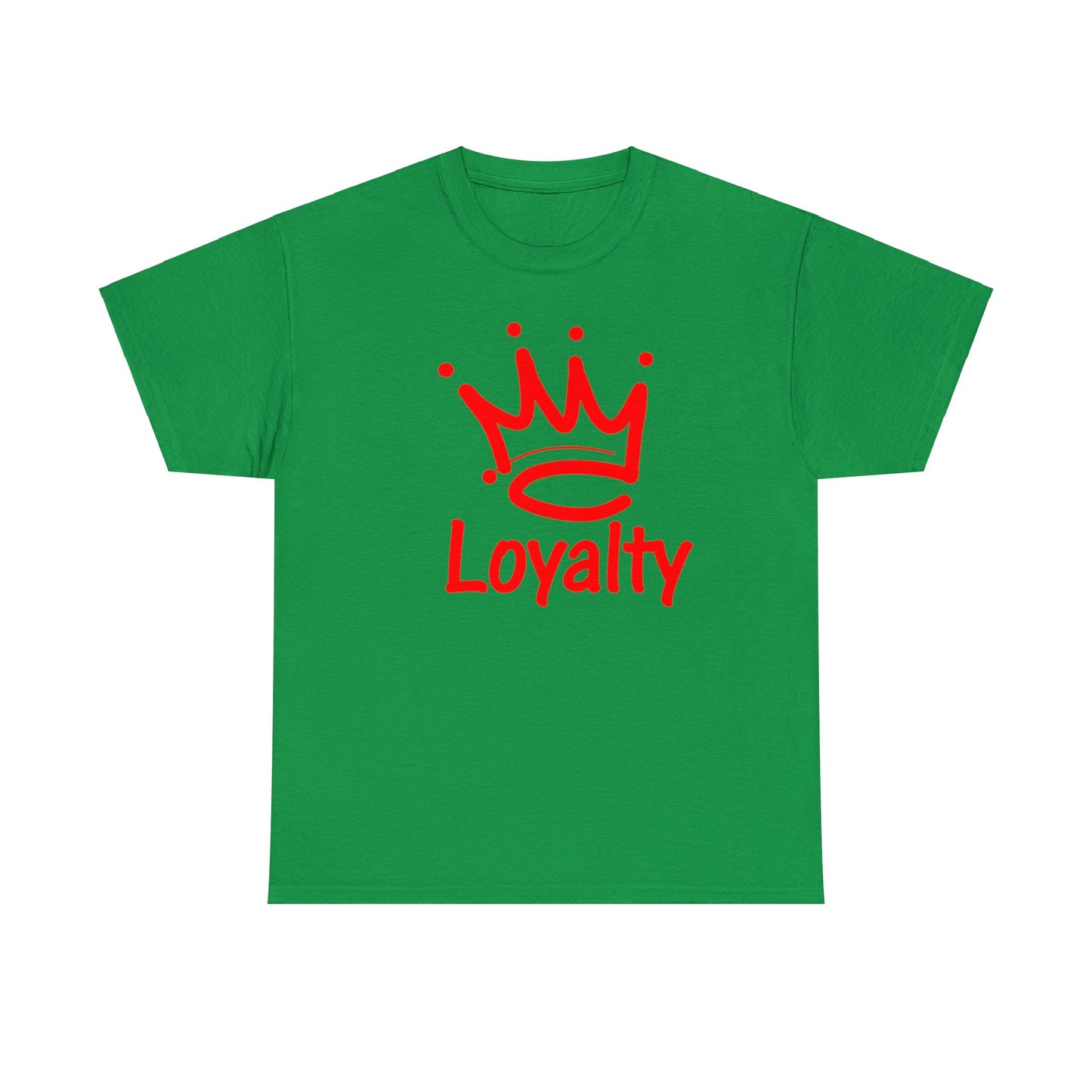 Camiseta unisex de algodón pesado - Corona Roja de Lealtad