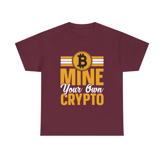 Camiseta unisex de algodón pesado - Extrae tu propia criptografía