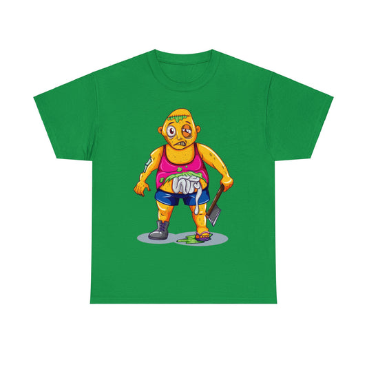 Camiseta unisex de algodón pesado - Hombre Zombie