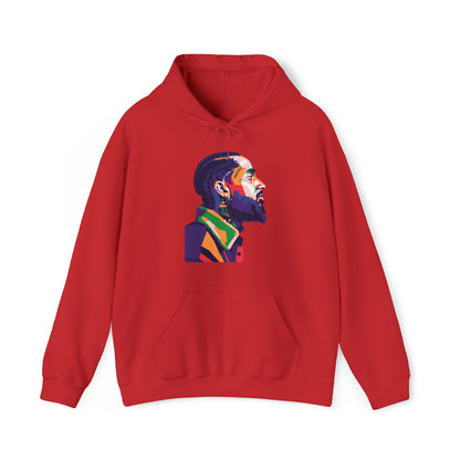 Sudadera con capucha unisex Heavy Blend™ - Nipsey Hussle Pop Art