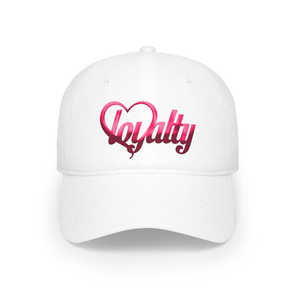 Gorra de béisbol de perfil bajo - Pink Heart Of Loyalty