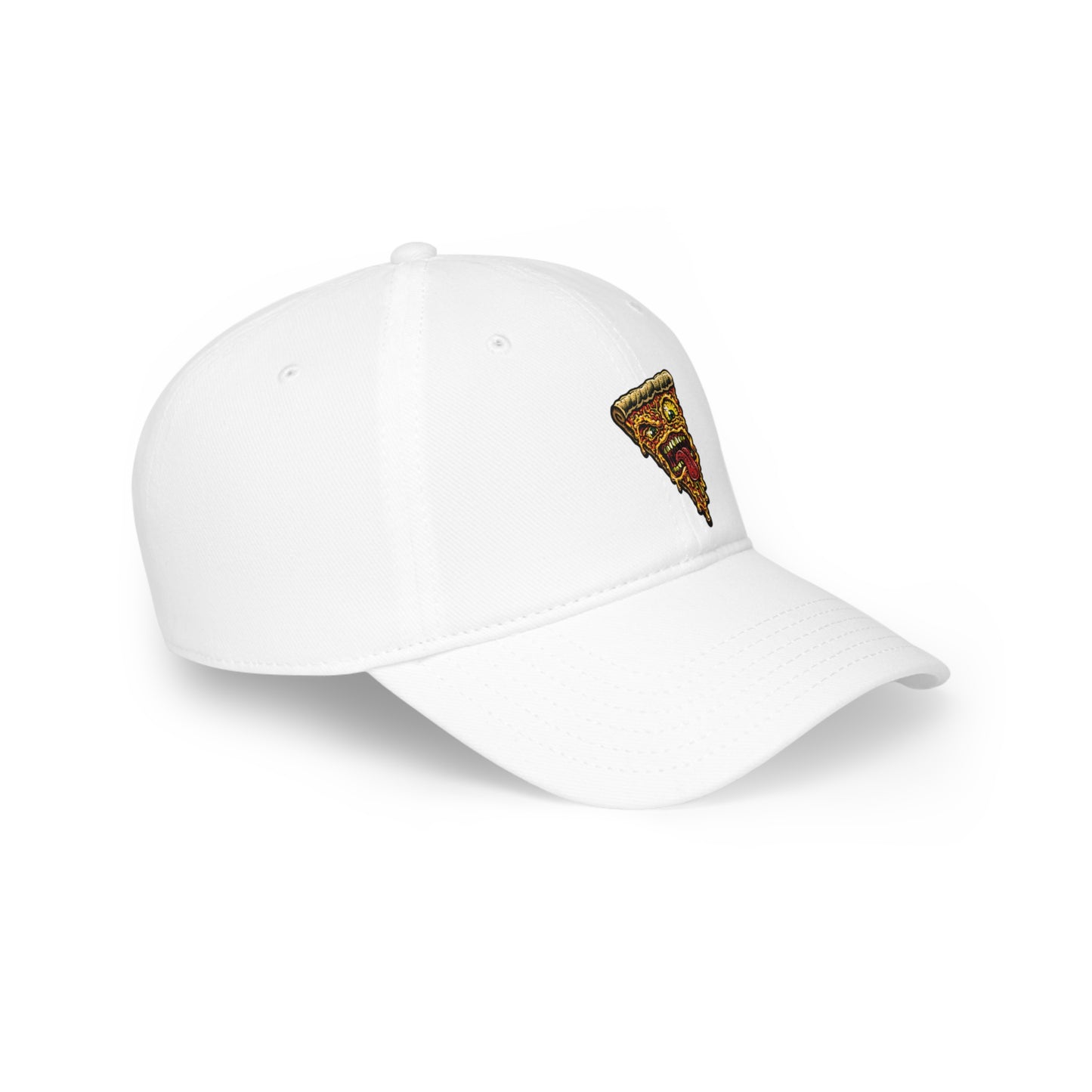 Gorra de béisbol de perfil bajo - Pizza Face Monster