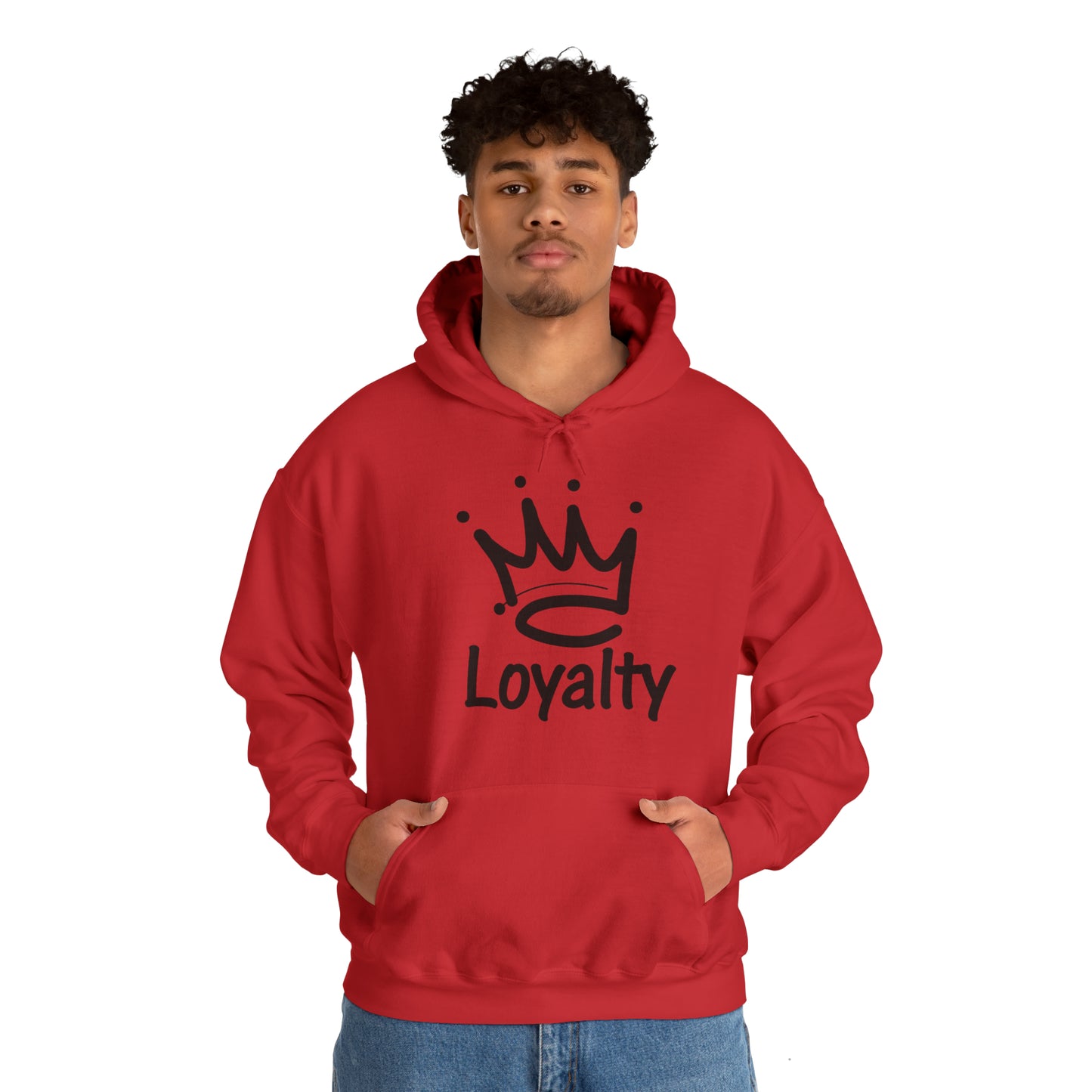 Sudadera con capucha unisex Heavy Blend™ - Black Crown Of Loyalty