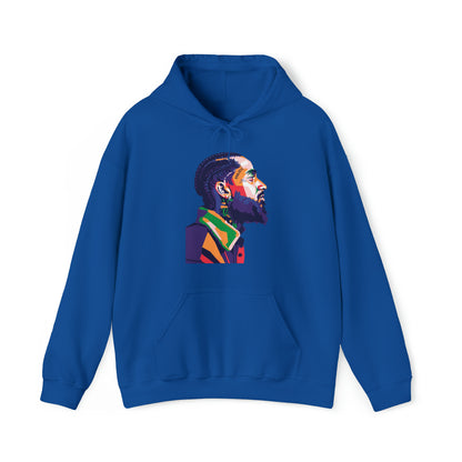 Sudadera con capucha unisex Heavy Blend™ - Nipsey Hussle Pop Art