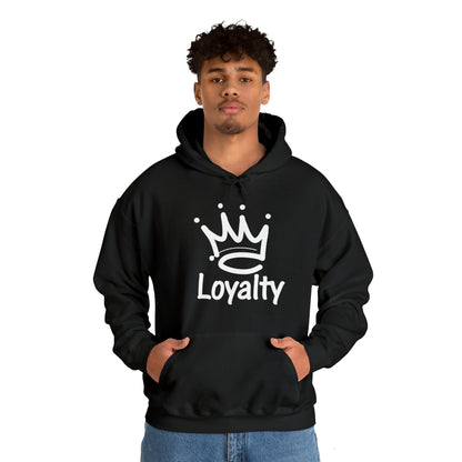 Sudadera con capucha unisex Heavy Blend™ - Corona blanca de lealtad