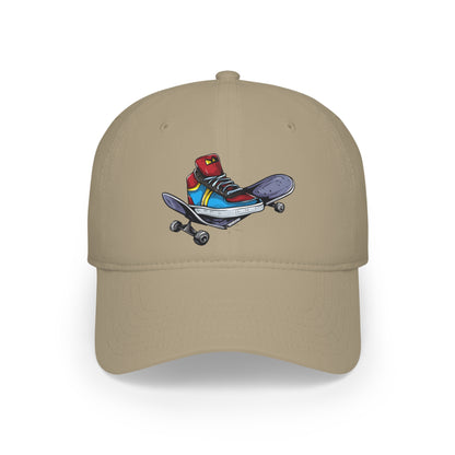 Gorra de béisbol de perfil bajo - Zapato para andar en monopatín al aire libre