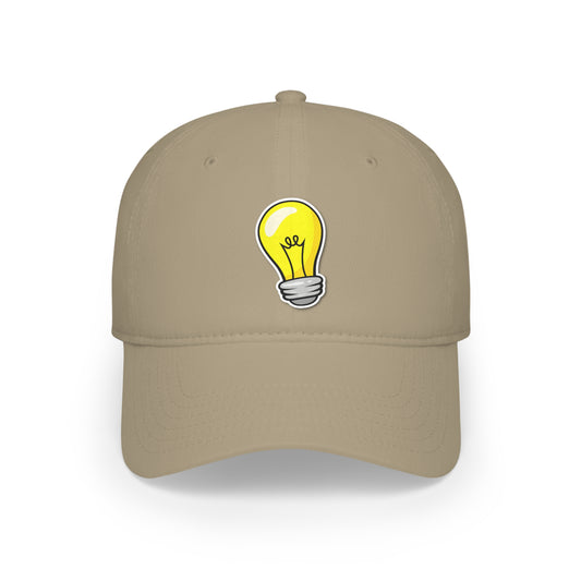 Gorra de béisbol de perfil bajo - Bombilla