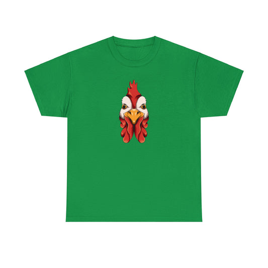 Camiseta unisex de algodón pesado - Gallo de lucha